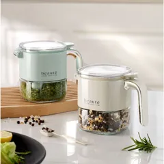 Lọ đựng gia vị thủy tinh Uyiku Nhật Bản chống ấm cao cấp 400ml