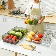 Khay đựng đồ tủ lạnh đa năng Uyiku Nhật Bản gọn gàng, sang trọng