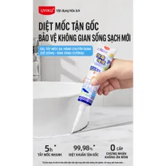 Gel tẩy mốc giăng cao su đa năng Uyiku Nhật Bản, tẩy mốc máy giặt, tủ lạnh, nhà tắm