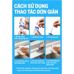 Gel tẩy mốc giăng cao su đa năng Uyiku Nhật Bản, tẩy mốc máy giặt, tủ lạnh, nhà tắm