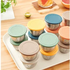 Hũ đựng nước chấm inox UYIKU Nhật Bản có nắp silicon 50ml - Đựng nước sốt, thực phẩm cấp đông cho bé