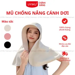 Mũ chống nắng cánh dơi phủ kín vai chống tia UV phong cách Hàn Quốc hot 2024