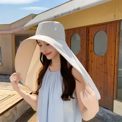 Mũ chống nắng cánh dơi phủ kín vai chống tia UV phong cách Hàn Quốc hot 2024