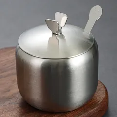 Hũ đựng gia vị inox 304 cao cấp cho nhà bếp tiện lợi, sang trọng