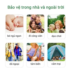 Miếng dán tinh dầu đuổi muỗi UYIKU Nhật Bản cho bé hiệu quả trong 8h gói 36 miếng