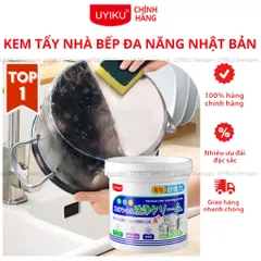 Kem tẩy xoong nồi chảo đa năng UYIKU Nhật Bản đánh bay cặn bẩn hộp 500g