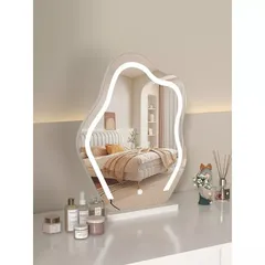 Gương hạt đậu treo phòng tắm bàn trang điểm VUBAN
