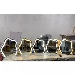 Gương hạt đậu treo phòng tắm bàn trang điểm VUBAN