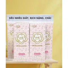 [ COMBO 5 BỊCH] Giấy rút treo tường 3000 tờ dòng hoàng tộc hãng HENGHUA siêu chắc chắn và mềm mịn [CHUẨN NỘI ĐỊA TRUNG]