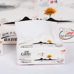 Giấy rút chính hãng CAITONG trắng 5 lớp để bàn siêu dai, mềm mịn [CHUẨN NỘI ĐỊA TRUNG]