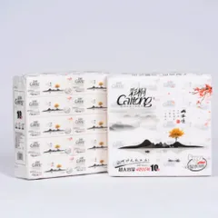 Giấy rút chính hãng CAITONG trắng 5 lớp để bàn siêu dai, mềm mịn [CHUẨN NỘI ĐỊA TRUNG]