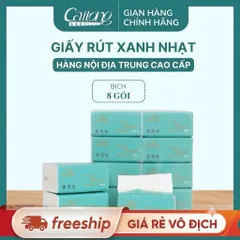 [COMBO 5 TÚI] Khăn Giấy chính hãng CAITONG chuẩn nội địa Trung 5 lớp LOẠI 1