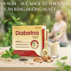 Hộp 30 gói Diabetna Sure Sữa Ổn Định Đường Huyết Cho Người Tiểu Đường