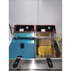 Bếp chiên điện Shengdao dung tích lớn, nồi chiên thương mại chuyên dùng để chiên