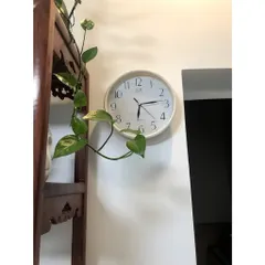Đồng hồ treo tường trang trí decor kim trôi nghệ thuật đẹp phòng khách ngủ cao cấp không tiếng động