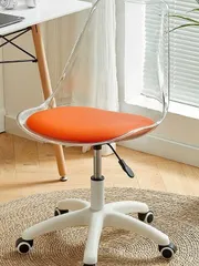 Ghế Xoay Trang Điểm Bằng acrylic Trong Suốt Thoải Mái Tiện Dụng Cho Văn Phòng / Phòng Ngủ