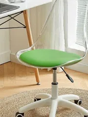 Ghế Xoay Trang Điểm Bằng acrylic Trong Suốt Thoải Mái Tiện Dụng Cho Văn Phòng / Phòng Ngủ