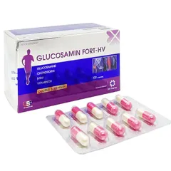 Glucosamin Fort HV bổ khớp, bô sung chất nhờn cho khớp ơ người bị thoái hóa xương khớp, giảm đau khớp