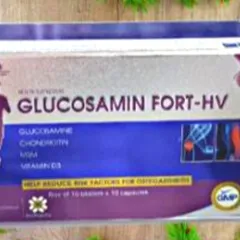 Glucosamin Fort HV bổ khớp, bô sung chất nhờn cho khớp ơ người bị thoái hóa xương khớp, giảm đau khớp