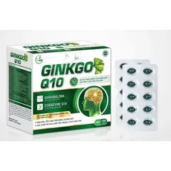 Ginkgo Q10 hoạt huyết dưỡng não đau đầu chóng mặt tăng cường lưu thông máu đau đầu chóng mặt tiền đình