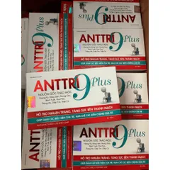 ANTTRĨ 9PLUS An Trĩ plus thanh nhiệt nhuận tràng, hỗ trợ làm giảm cho người bị bệnhh trĩ, tăng sức bền thành mạch