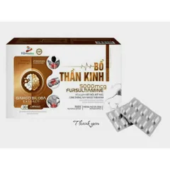 Bổ Thần Kinh 5000 mcg Bổ Thần Kinh Rh 1500.0XTRAE Hỗ Trợ Não Bộ Hoạt Huyết, Giảm Tê Bì Chân Tay