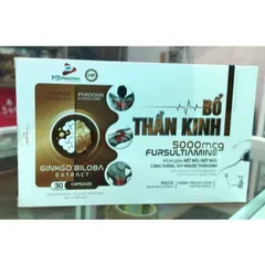 Bổ Thần Kinh 5000 mcg Bổ Thần Kinh Rh 1500.0XTRAE Hỗ Trợ Não Bộ Hoạt Huyết, Giảm Tê Bì Chân Tay