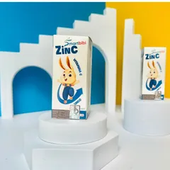 Kẽm Chelate Hữu Cơ Smartbibi ZinC Hỗ Trợ Ăn Ngon Tăng Cân, Giảm Ốm Vặt, Cho Bé Từ Italia 30ml