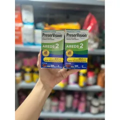 Viên Uống Bổ Mắt PreserVision AREDS 2 130 Viên Hàng Mỹ Chính Hãng