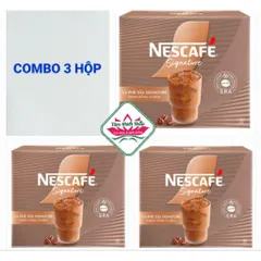 combo 3 cà phê NESCAFE SIGNATURE sữa hộp 280gr,hsd: 5/27