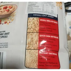 YẾN MẠCH QUAKER 1KG ăn liền, hsd 6/11/27, Malaysia