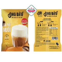 túi 660g cà phê ông bầu muối 30 gói x 22 g, hsd: 6/11/27