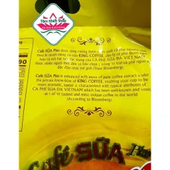 50 gói x20 gr cà phê *King Coffee* 3in1 hòa tan sữa ,hsd 3/3_2028