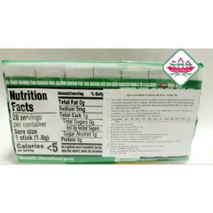 Trident kẹo cao su bạc hà 50,4g hsd:12/26