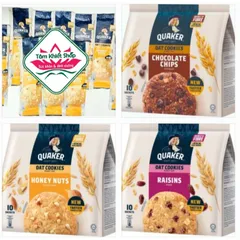 Bánh quy Quaker đủ vị, 250g (10 gói) date :1/27