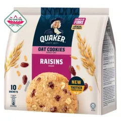 Bánh quy Quaker đủ vị, 250g (10 gói) date :1/27