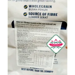 Bánh quy Quaker đủ vị, 250g (10 gói) date :1/27