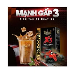 combo 3 hộp 324gr King Coffee 3X sữa, hsd:10/27