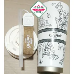Ly GIỮ NHIỆT cà phê Phố Gold Maccoffee 550ML
