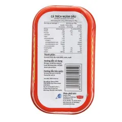 Hộp 125 g cá trích Sea Crown  ngâm dầu,hsd: 2/8/2027