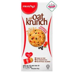 hộp 156g bánh yến mạch Oat Krunch Munchy's. hsd 6/11/26