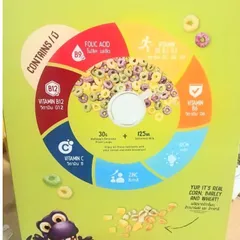 Ngũ cốc Kellogg's Froot Loops Dinosaur 285 gr,hsd:5/27