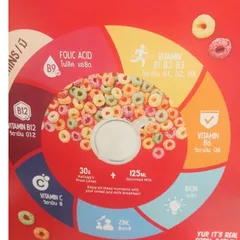 Ngũ cốc Kellogg's Froot Loops Dinosaur 285 gr,hsd:5/27