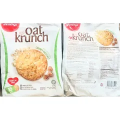 bánh quy Yến mạch OAT KRUNCH 360G hạt phỉ, hsd:4/27