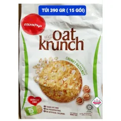 bánh quy Yến mạch OAT KRUNCH 360G hạt phỉ, hsd:4/27
