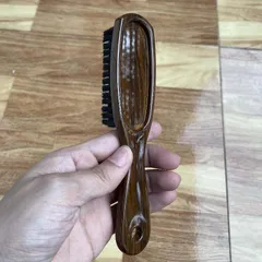 Bàn chải đánh giày lông mềm cao cấp mới, dụng cụ vệ sinh đồ da kết hợp với xi đánh giày để đạt hiệu quả tối đa