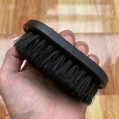 Bàn chải đánh giày lông mềm cao cấp mới, dụng cụ vệ sinh đồ da kết hợp với xi đánh giày để đạt hiệu quả tối đa
