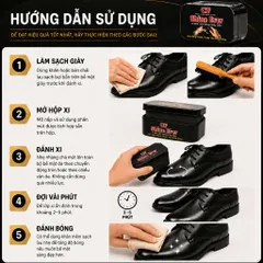 Xi Mút Đánh Giày Không Màu Giúp Dưỡng Da Giày Hiệu Quả , Xi Làm Bóng Giày Da Nhanh Chỉ Sau Một Lần Đánh