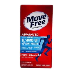 80 viên-Move Free Advanced Joint Health – Viên Uống Hỗ Trợ Sức Khỏe Xương Khớp