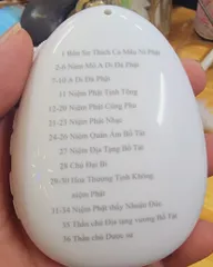 Tặng cốc, Máy nghe kinh niệm phật GIỌT NƯỚC có sẵn  hơn 30 bài / có khe thẻ nhớ / cổng tai nghe 3.5mm / nghe liên tục 10 giờ / dây đeo cổ (trắng)